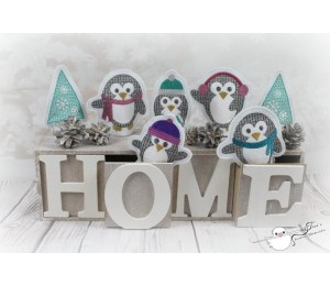 ITH - LED Teelichthülle Pingu Party